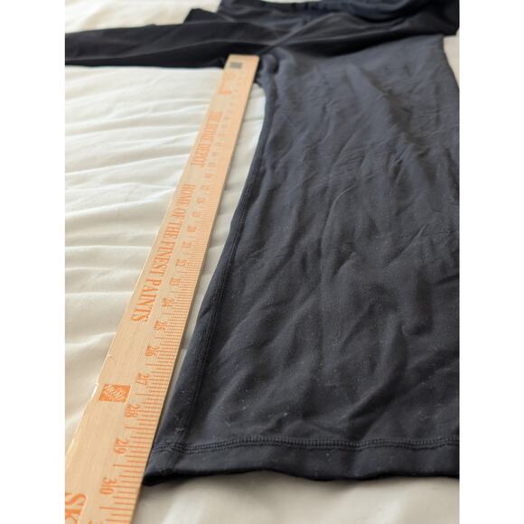 Athleta Elation Straight Leg Pant Black Size Large L Yoga Workwear Performance - Picture 6 of 9